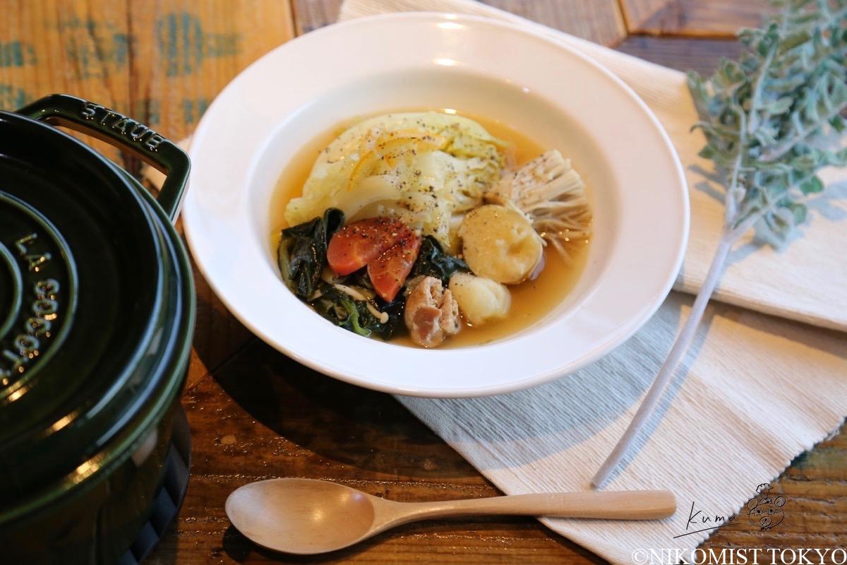 ストウブレシピ 鶏肉 塩ゆずオイスター煮込み ダイちゃん 公式ブログ